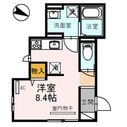 ダイヤモンドフジ桃谷の物件間取画像